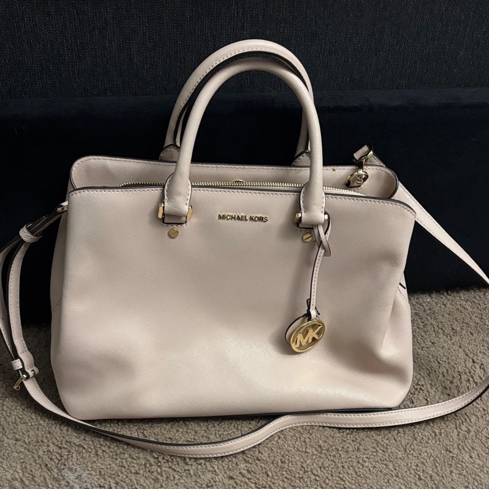 Michael Kors Pink Satchel Bag